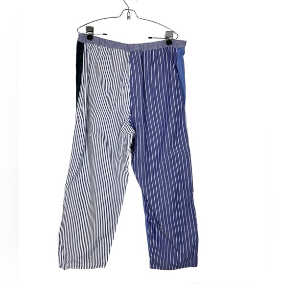 Vintage Nautica mixed print pajama bottoms Lounge pants size Medium - Picture 2 of 7